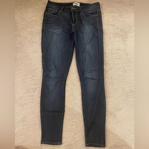 Paige Blue Skinny Jeans Size 27